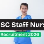 HSSC Staff Nurse Recruitment 2026
