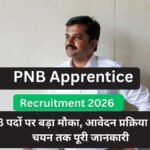 PNB Apprentice Recruitment 2026